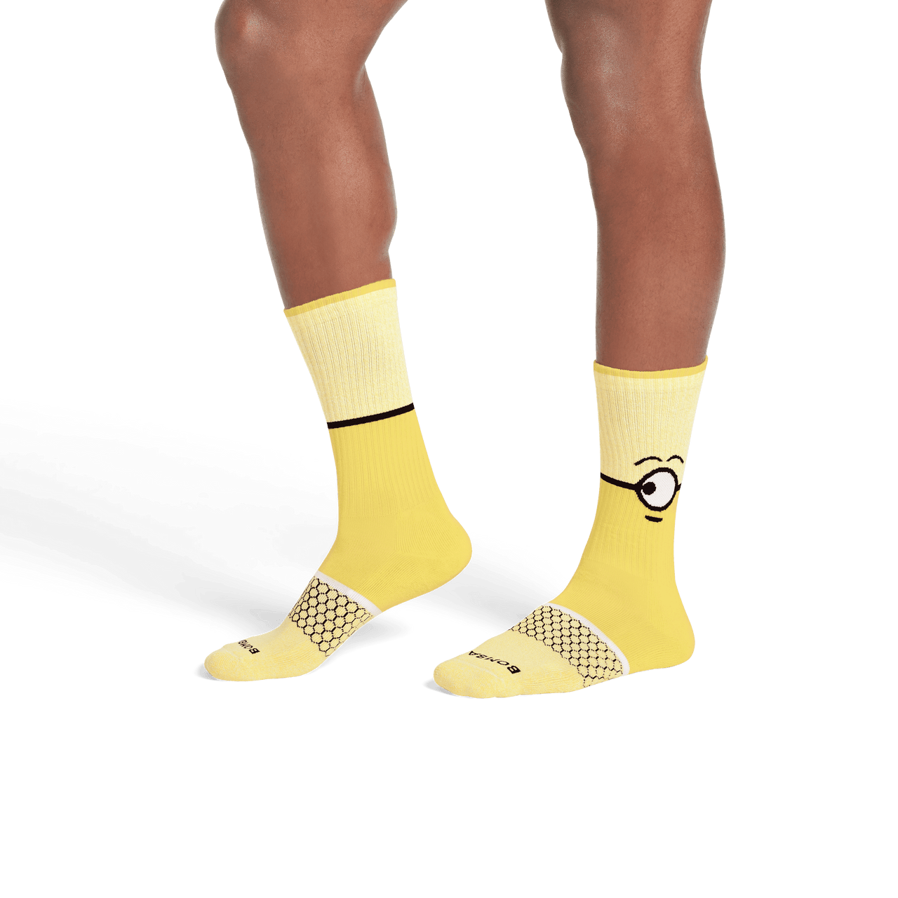 Minions X Bombas Calf Socks - Lemon MO2 [8483]