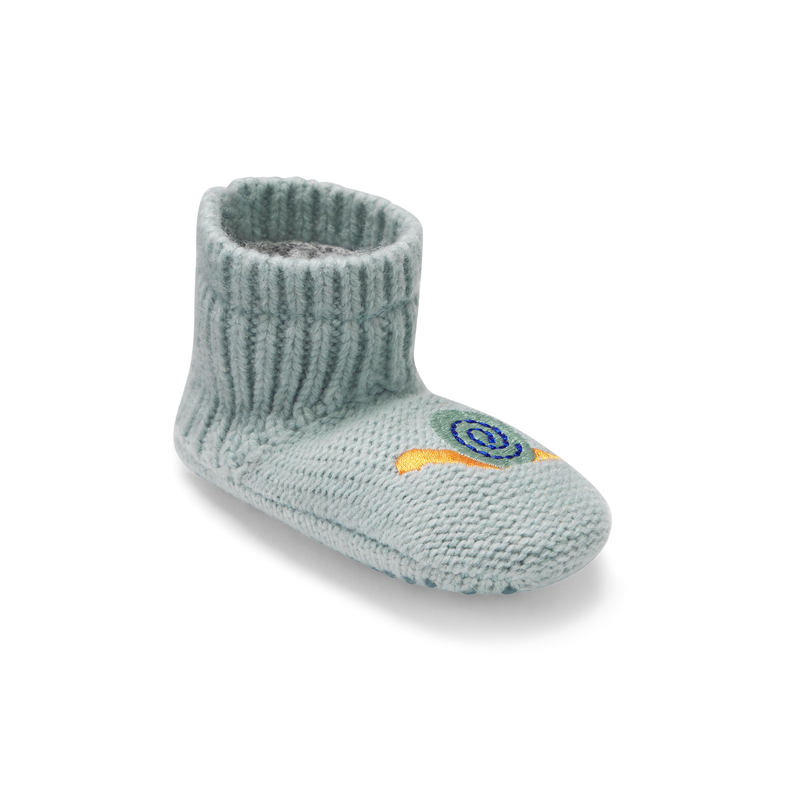 Baby Gripper Slipper - Misty Sky L [8518] Side