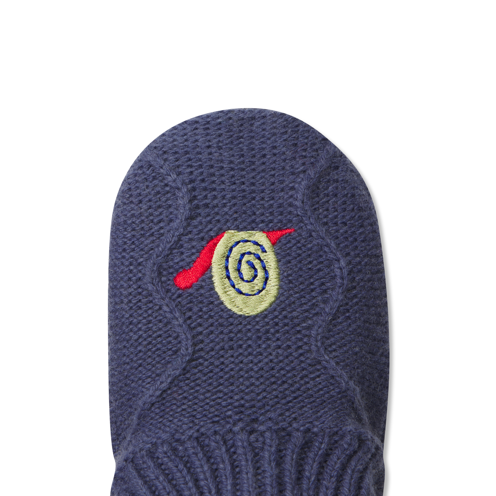 Toddler Gripper Slipper - Navy Dusk Detail [8534]