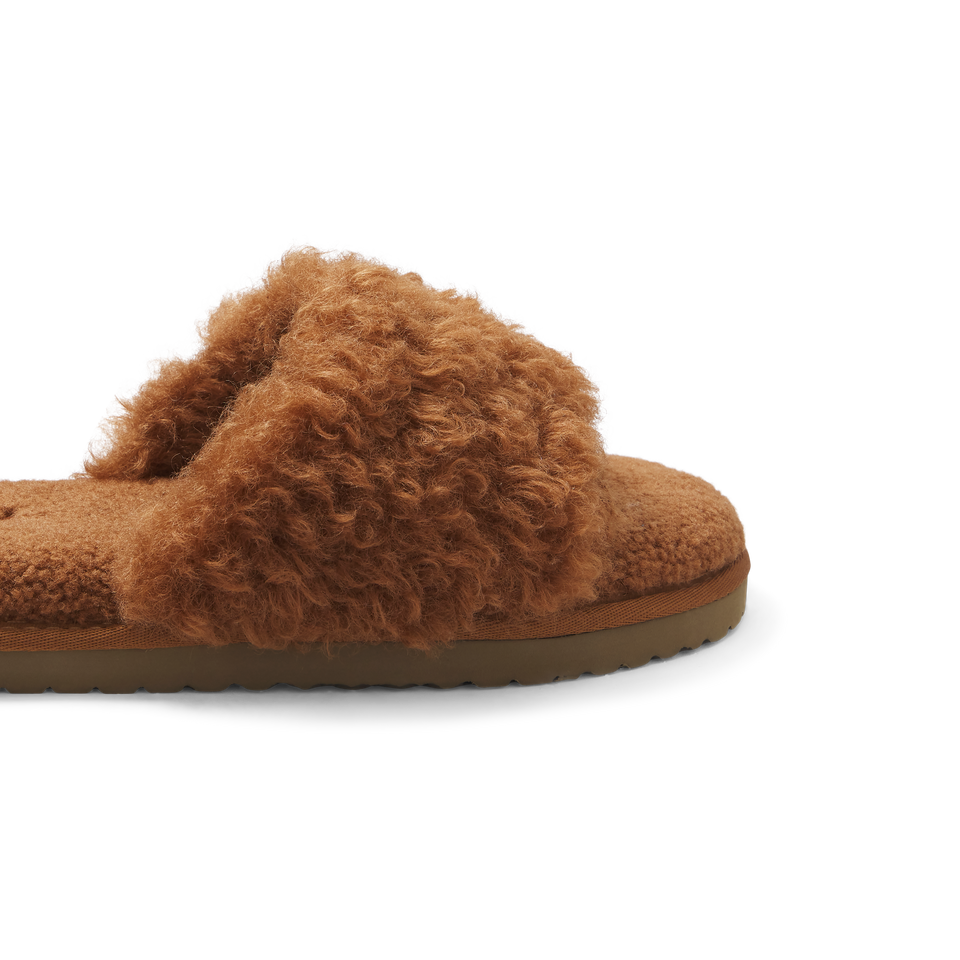 Women's Sunday Plush Slide - Dusted Cocoa Detail [8556]