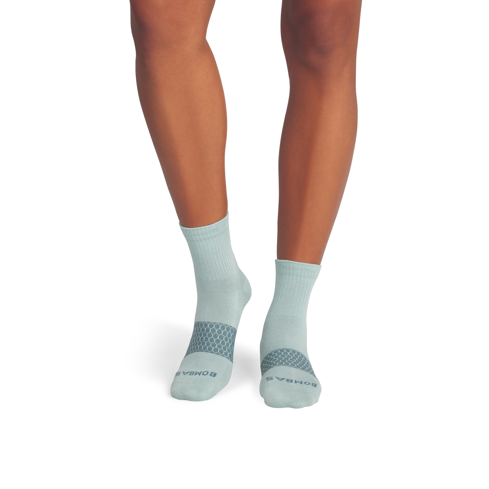 Solids Quarter Socks - Misty Sky WO1 [8614]