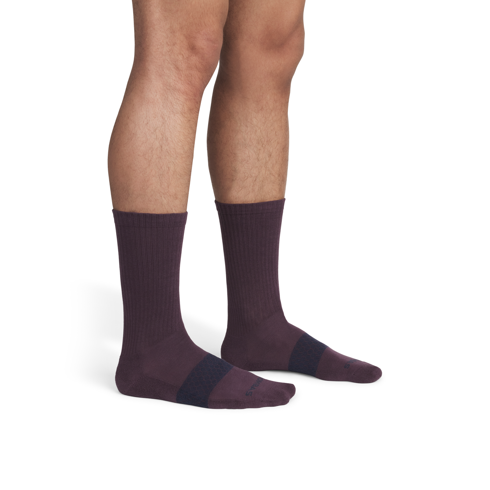 Solids Calf Socks - Purple Plum MO2 [8615]
