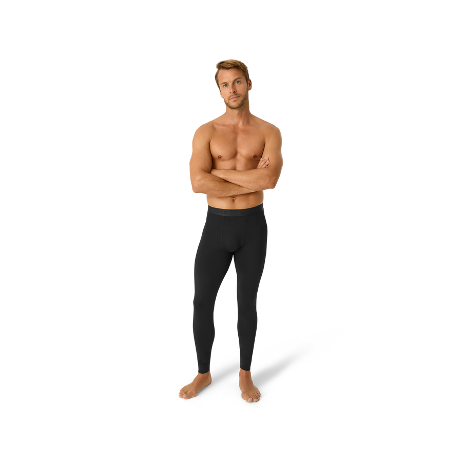 Men's Cotton Modal Blend Long Underwear - Soft Flex Ease