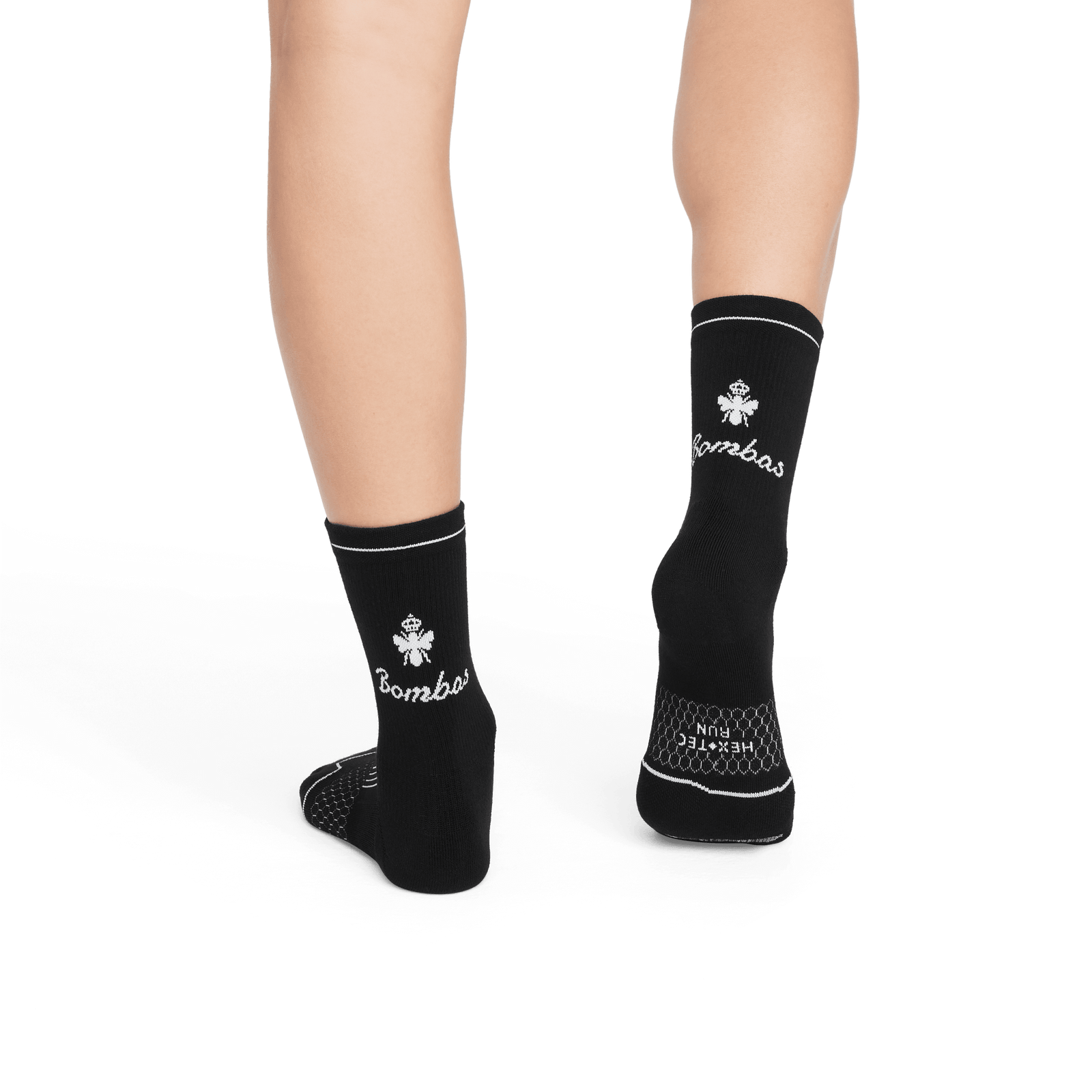 Running Half Calf - Black - WO2 [8721]