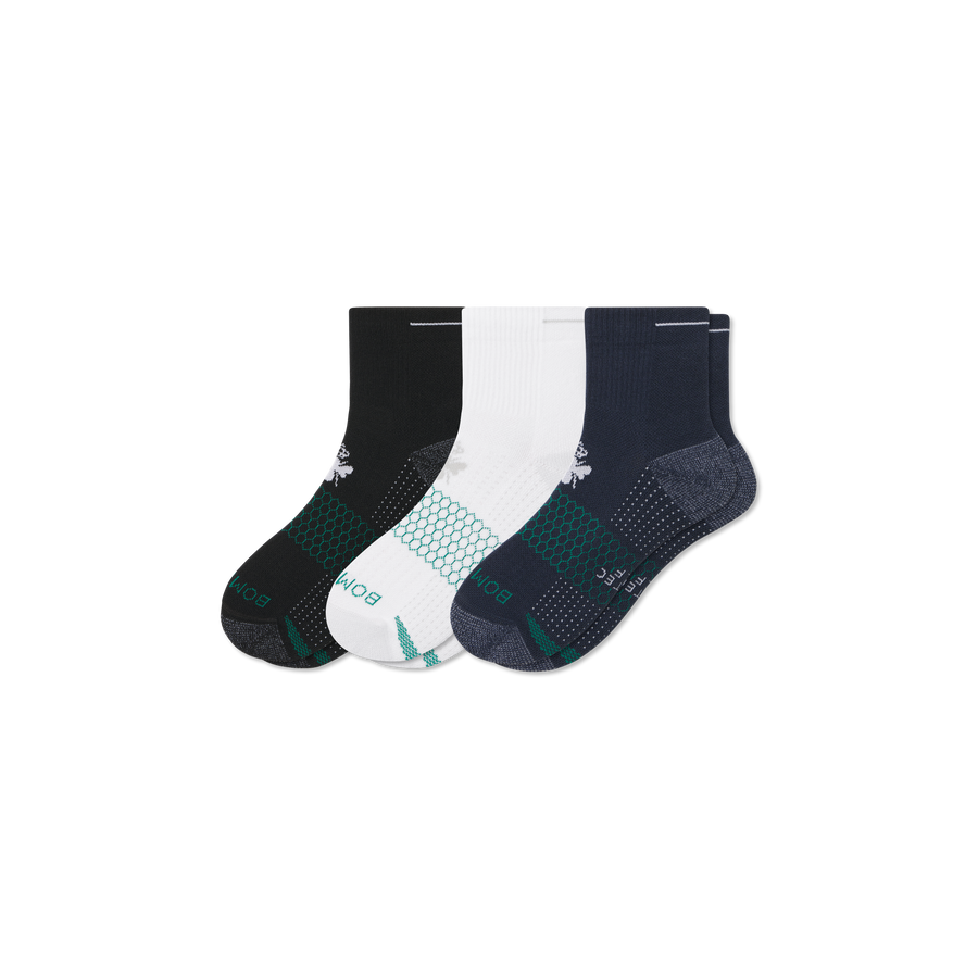 Women's Golf Quarter Sock 3-Pack - Steady Low Cut Wear