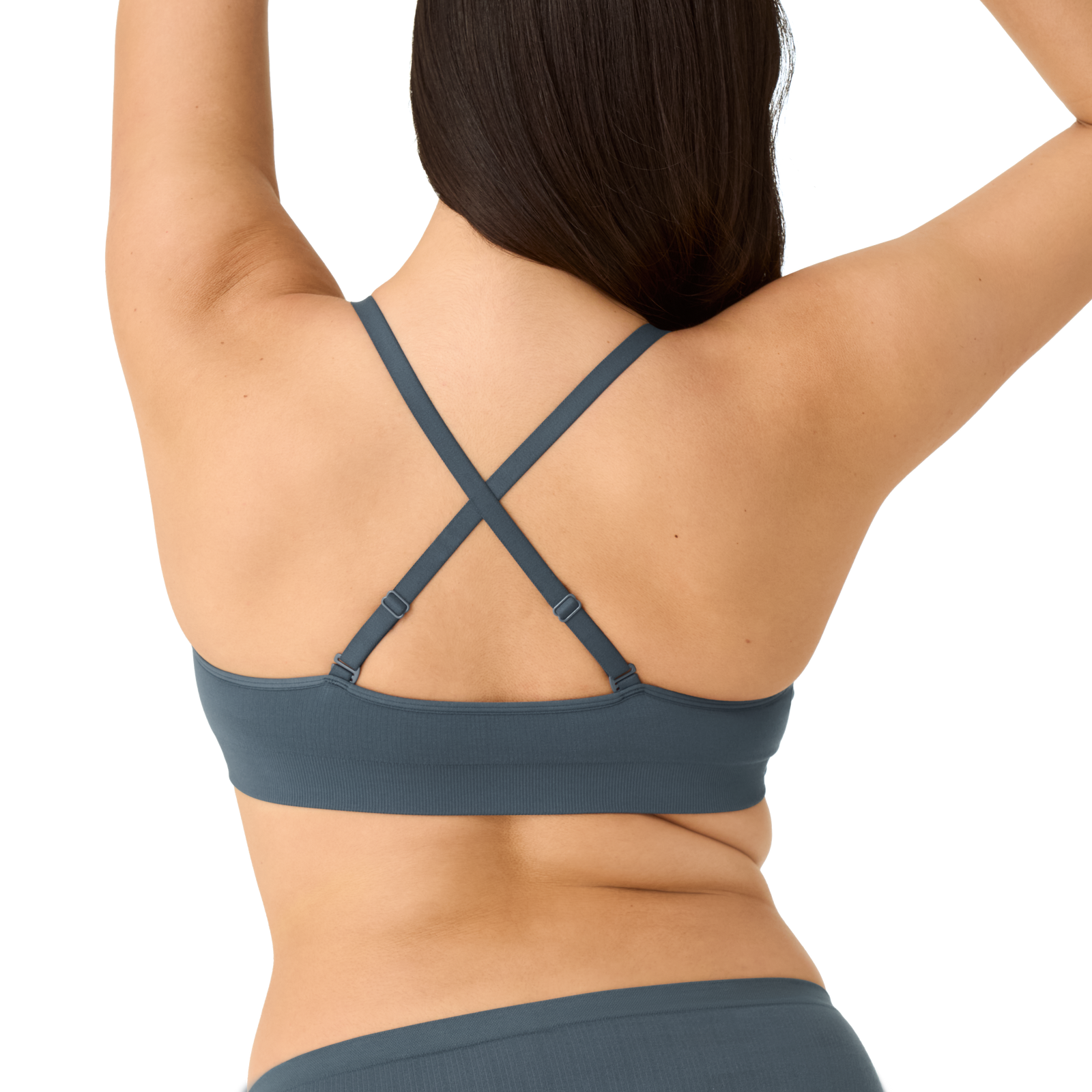 Women's Seamless Triangle Bralette - Pebble WO3 [9112]