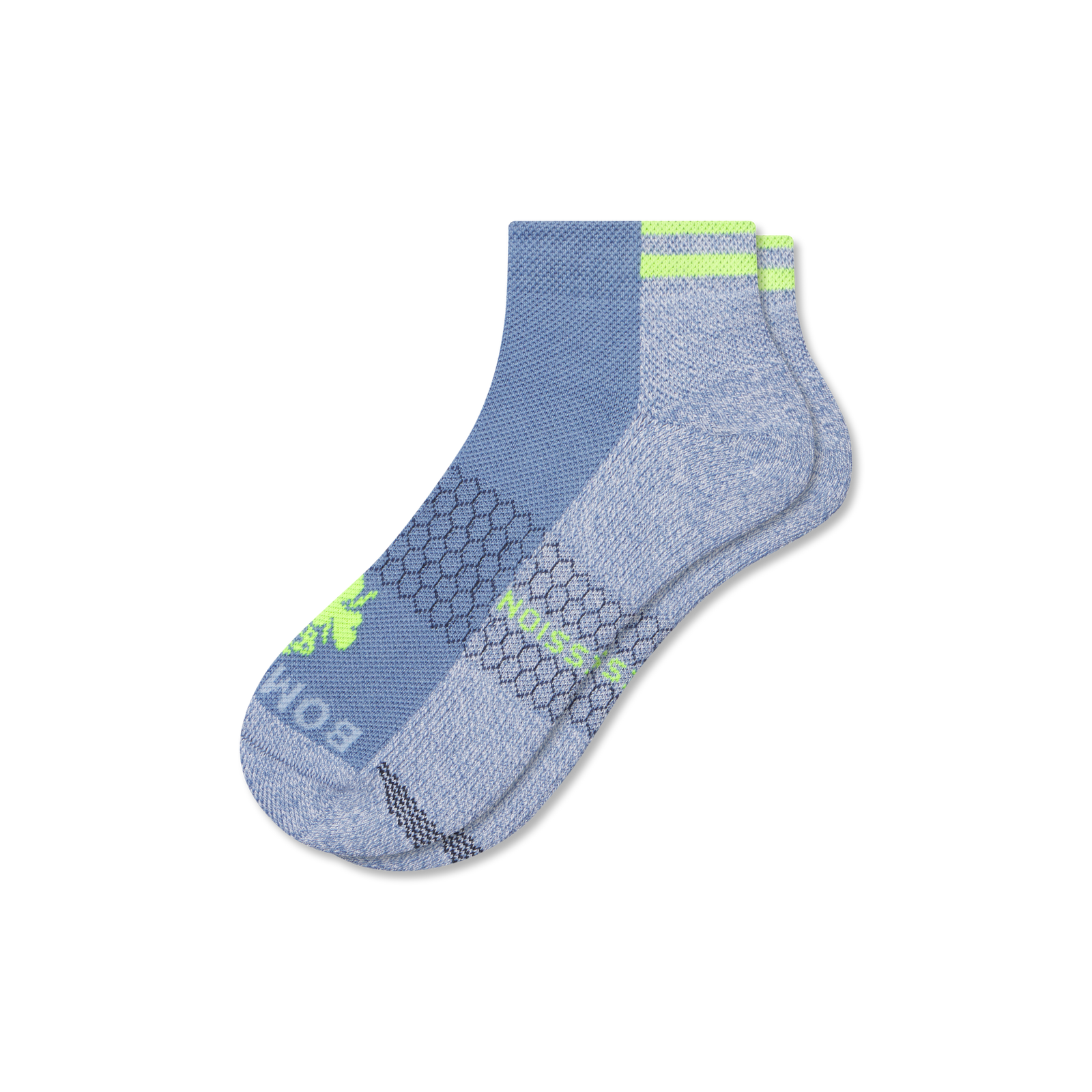Performance Compression Ankle Socks - blue smoke L [9158]