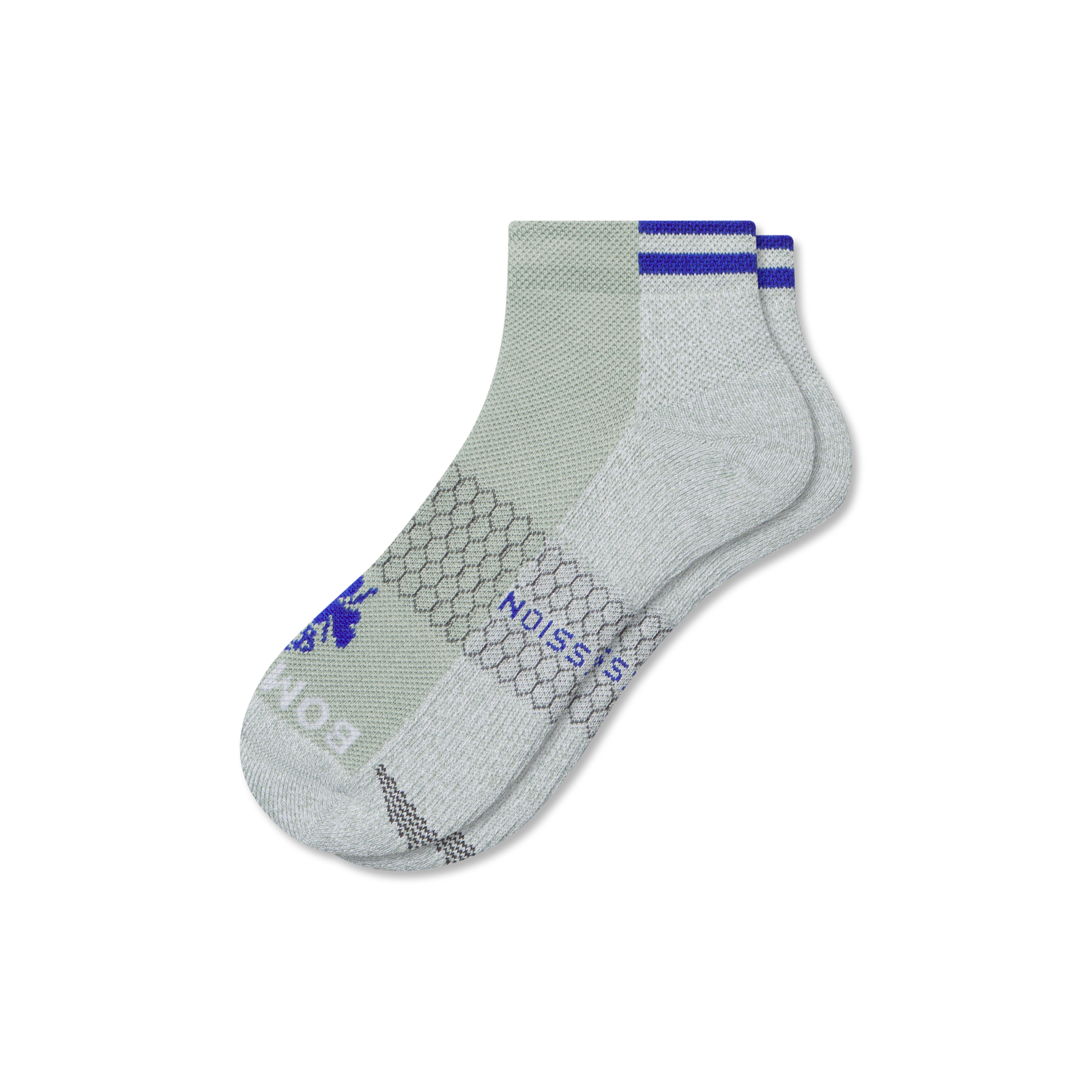 Performance Compression Ankle Socks - sage stone L [9158]