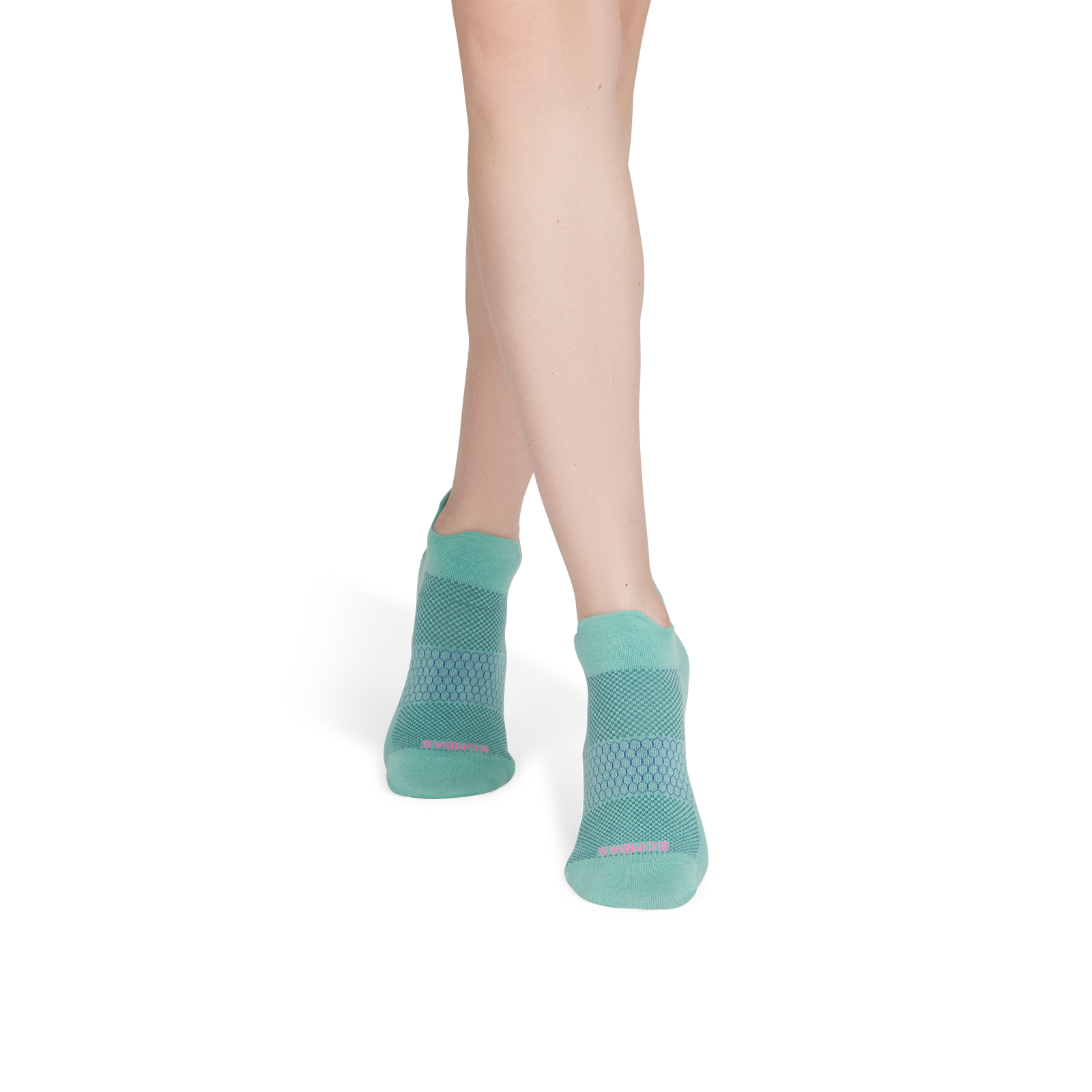 Women's Performance Ankle Sock 4-Pack Gift Box celadon-onmodel-2-transparent