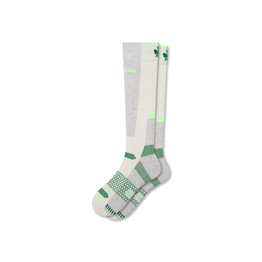 Men's Mid-Cushion Merino Wool Blend Ski & Snowboard Socks - Outdoor Run Cushion