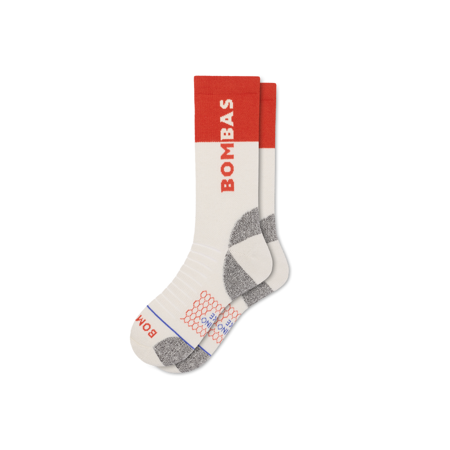 Women's Merino Wool Blend Hiking Calf Socks - Easy Court Fit
