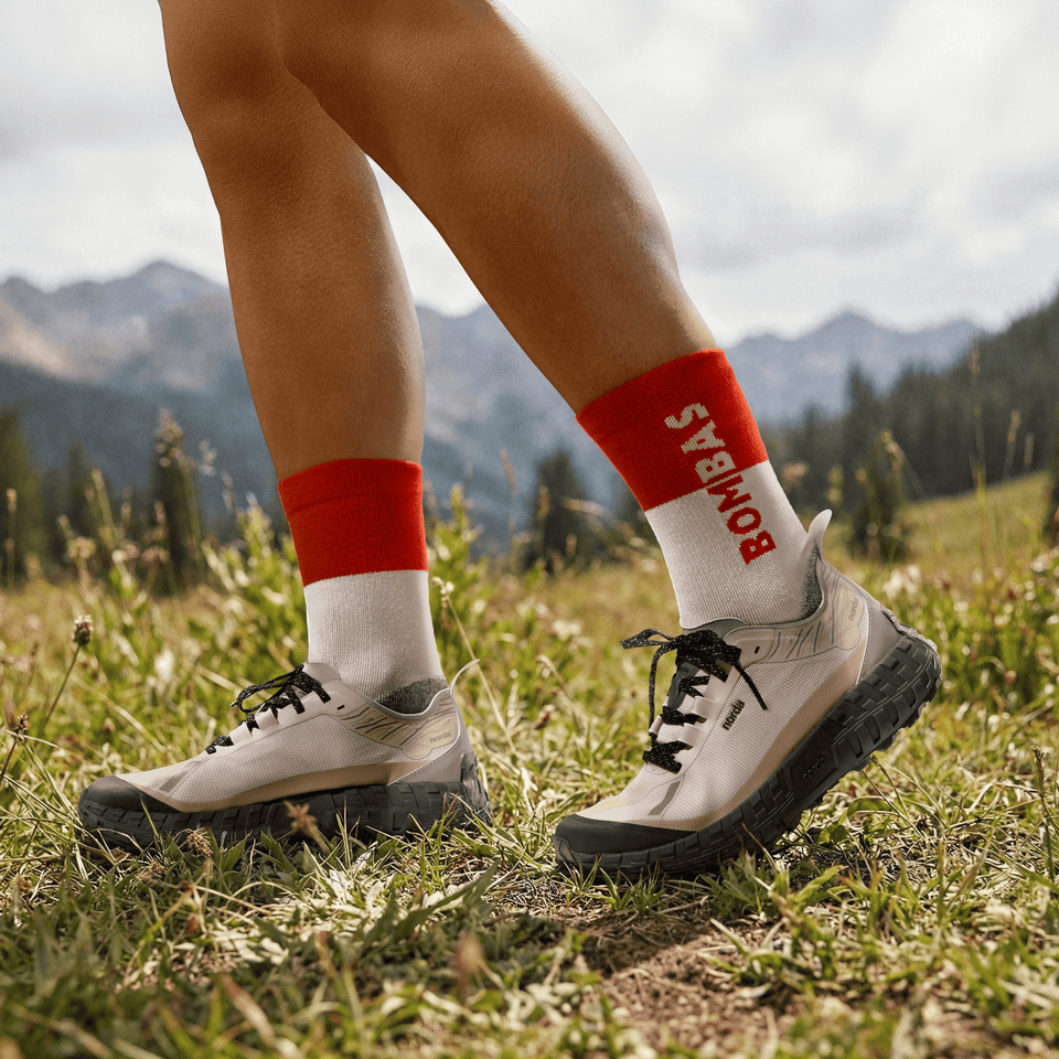Merino Wool Blend Hiking Calf Socks - vintage linen [LIFESTYLE] [9719]