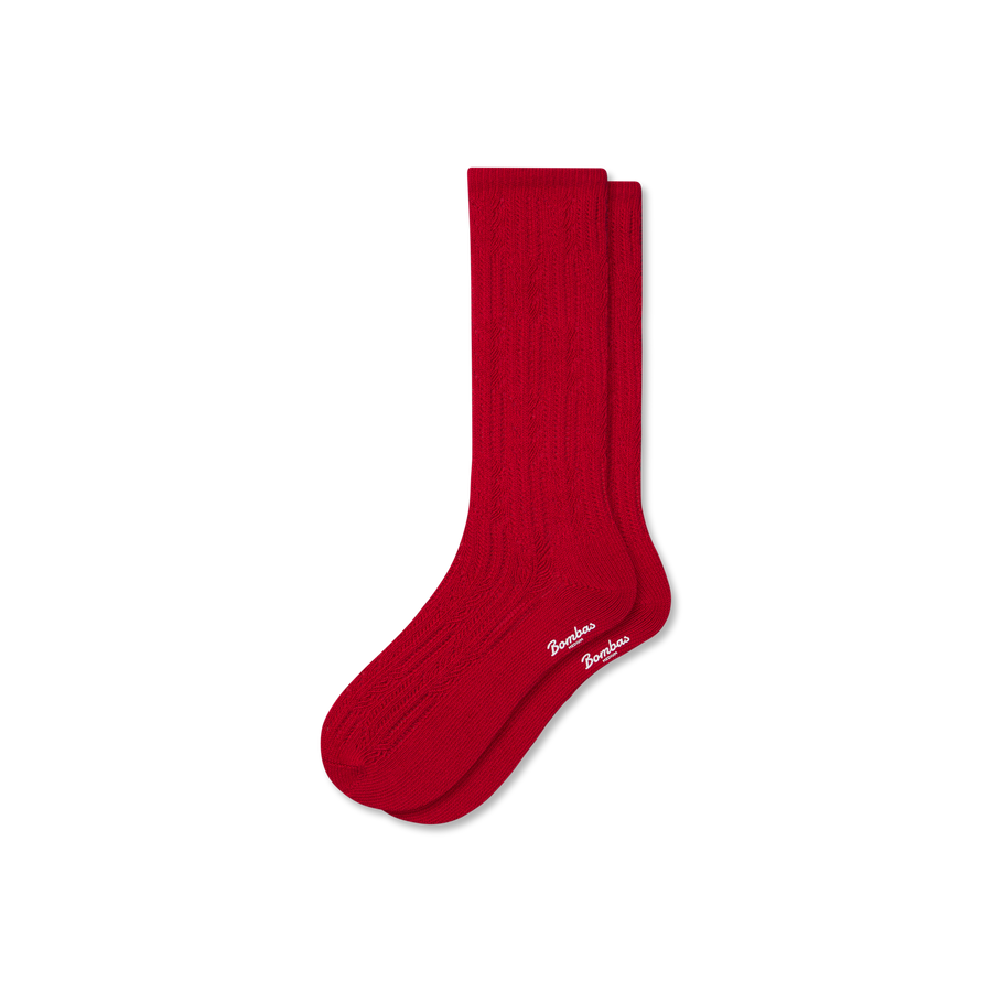 Women's Pointelle Calf Socks - Light Hike Pair