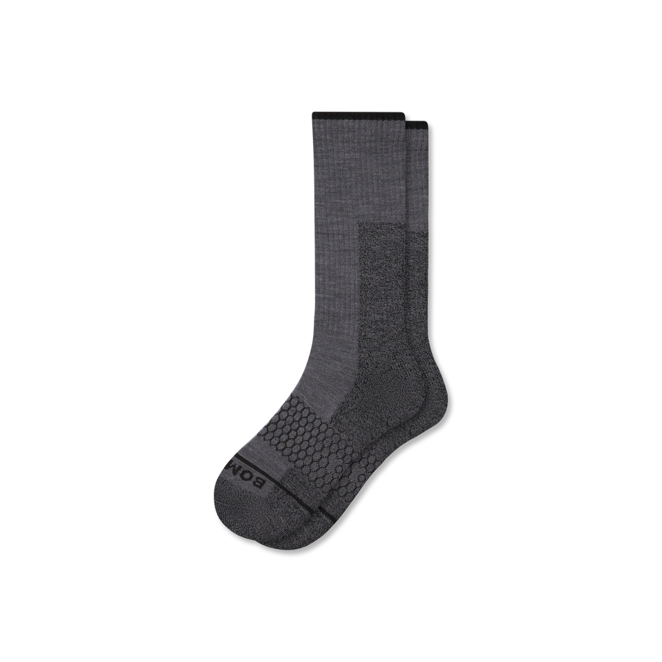Ultra Strong Merino Blend Calf Socks - Storm Sky Heather L [9809]