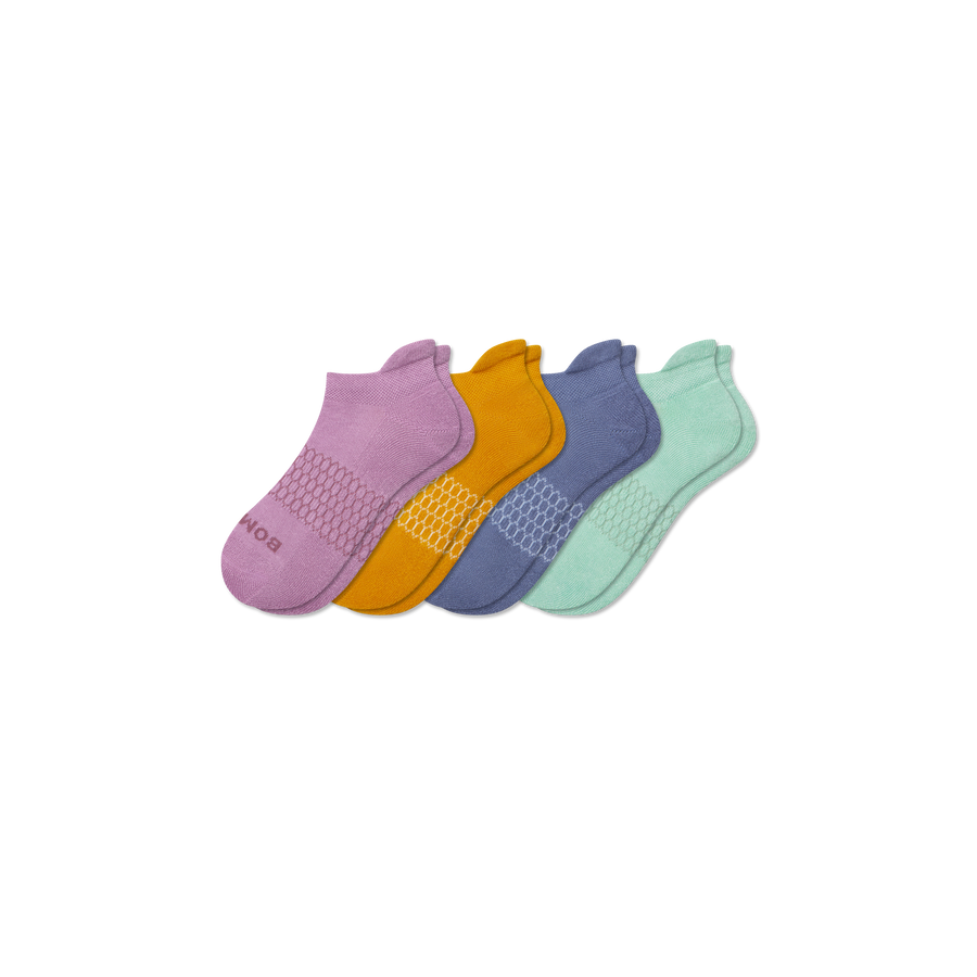 Youth Solids Ankle Sock 4-Pack - Smooth Shift Wear