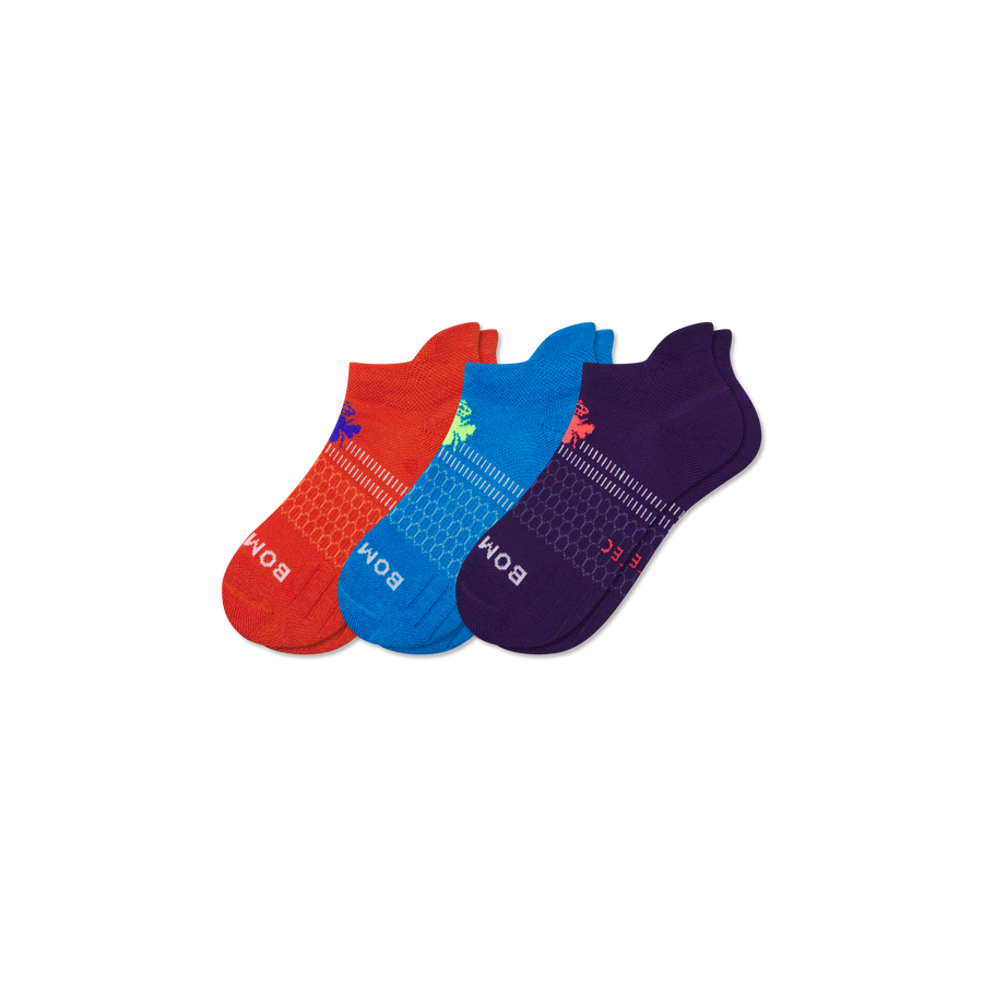 Youth All-Purpose Performance Ankle Sock 3-Pack - Cozy Court Step
