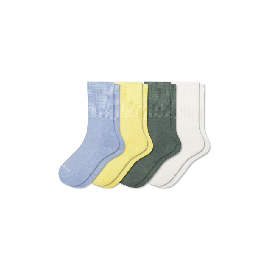 Youth Ultra Stretch Calf Sock 4-Pack - Studio Recovery Cushion