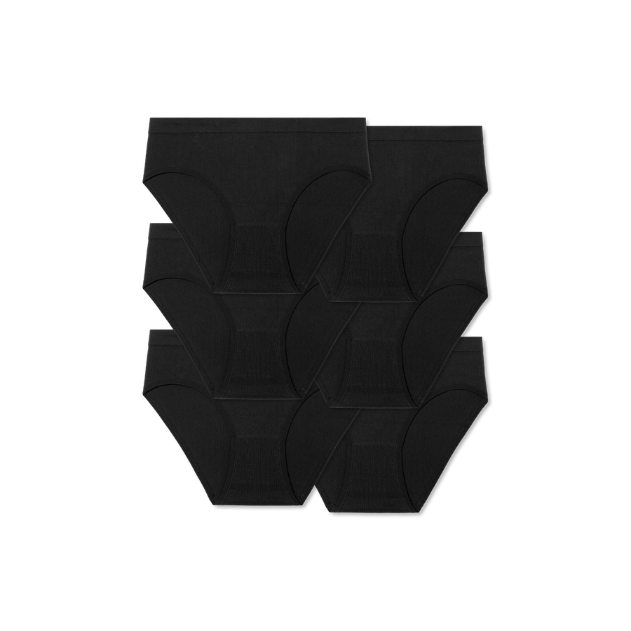 Women's Seamless Brief 6-Pack - Smooth Flex Support