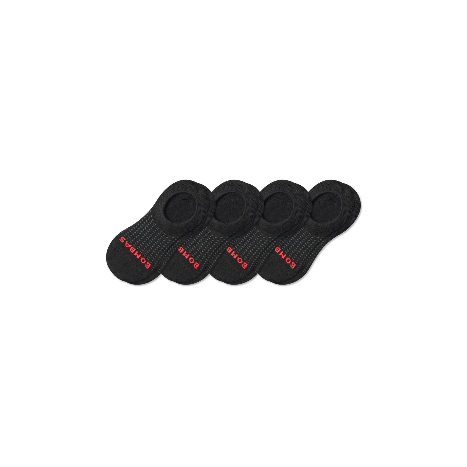 All Sport Cushioned No Show Sock 4-Pack - Black L