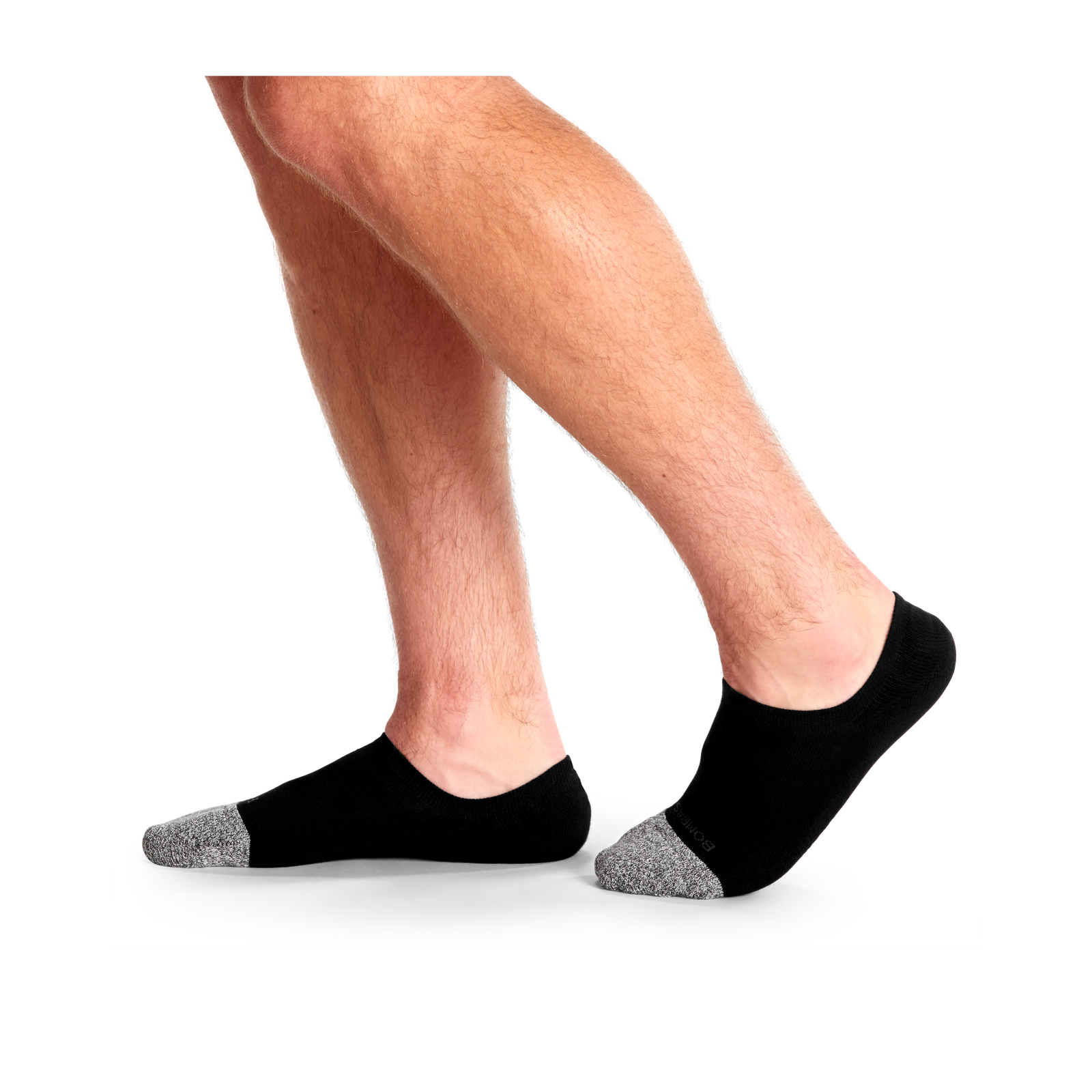 Men's Cushioned No Show Socks - black - 10