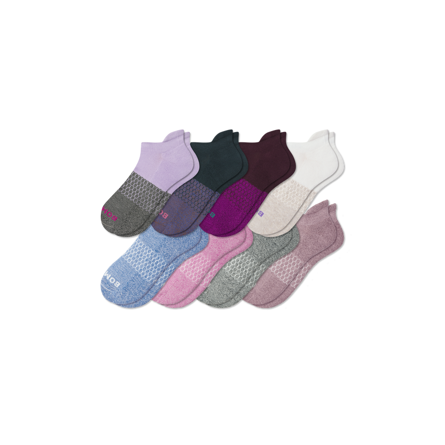 Women's Marl Ankle Sock 8-Pack - Cozy Low Cut Rotation