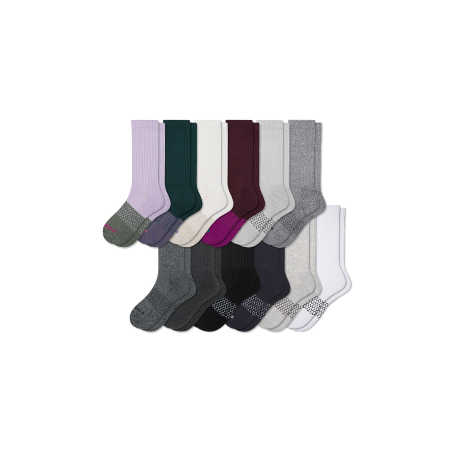 Women's Marl Calf Sock 12-Pack - Steady Weekend Step