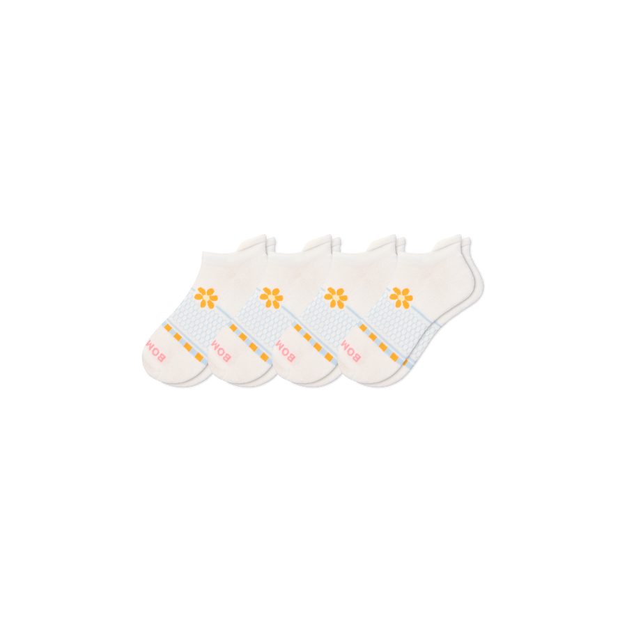 Women's Beach Day Ankle Sock 4-Pack - Easy Crew Move