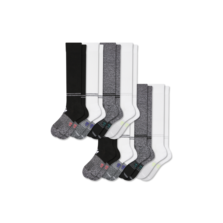 Youth All Sport Knee High Sock 8-Pack - Steady Run Fit