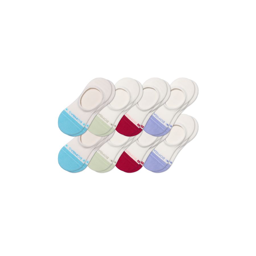 Women's Lightweight No Show Sock 8-Pack - Active Home Cushion