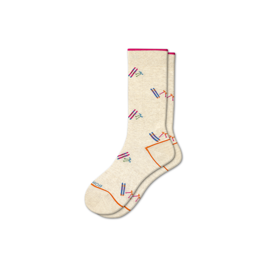 Women's Lightweight Chalet Calf Socks - Classic Trail Step