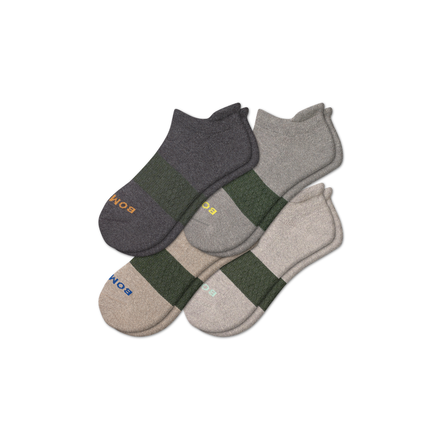Men's Kind Knit Ankle Sock 4-Pack - Modern Travel Move