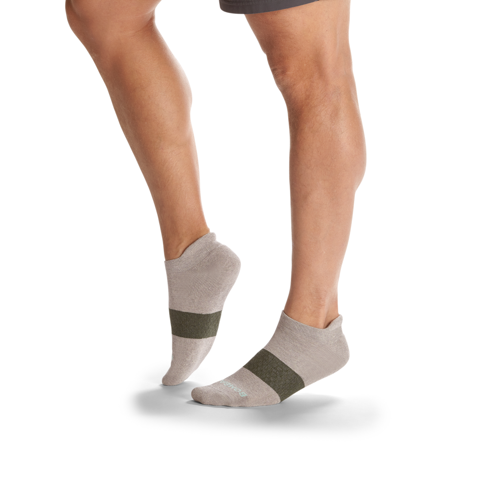 Men's Kind Knit Ankle Sock 4-Pack - grey-camel-mix - 4
