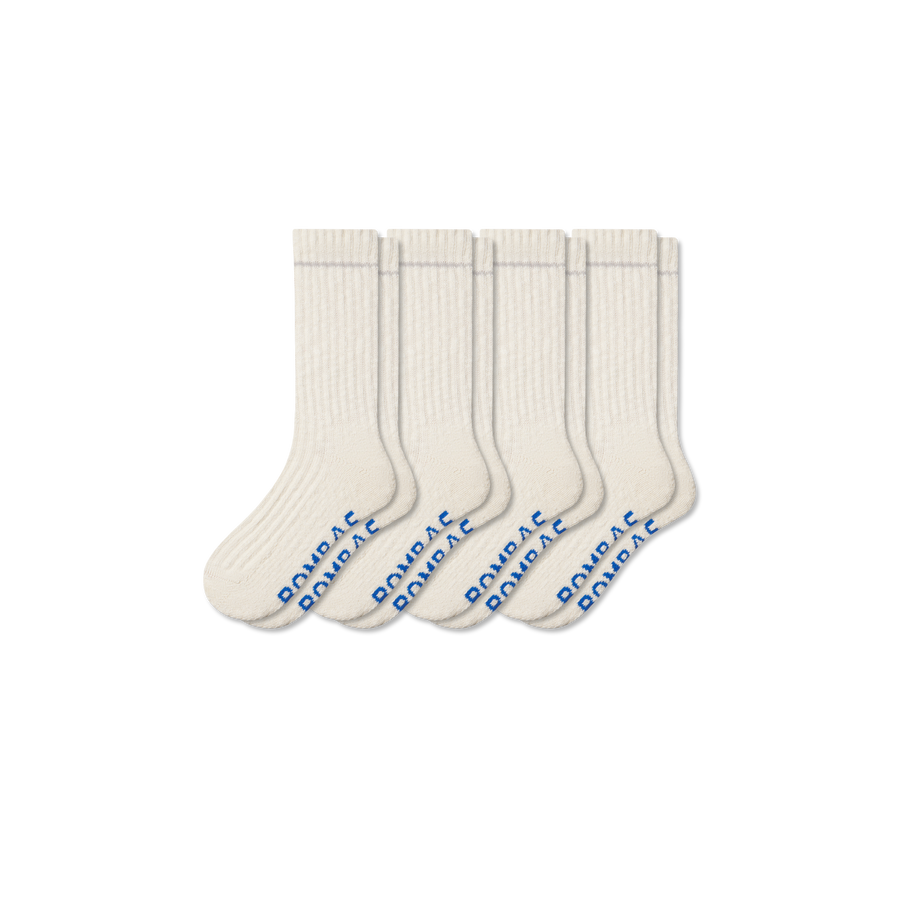 Women's Chunky Ragg Calf Sock 4-Pack - Easy Travel Support