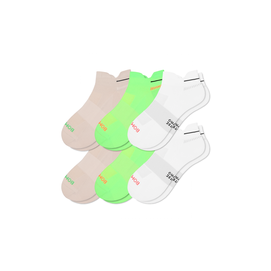 Women's RunPro Ankle Sock 6-Pack - Steady Shift Step