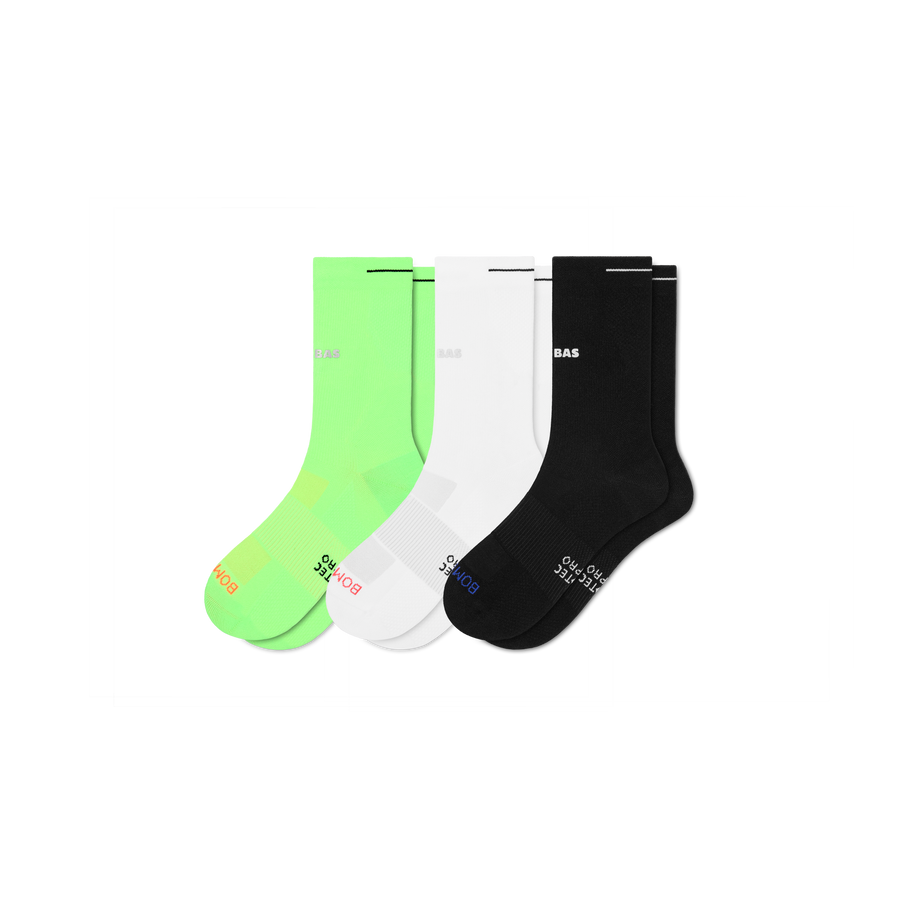Men's RunPro Half Calf Sock 3-Pack - Run School Wear