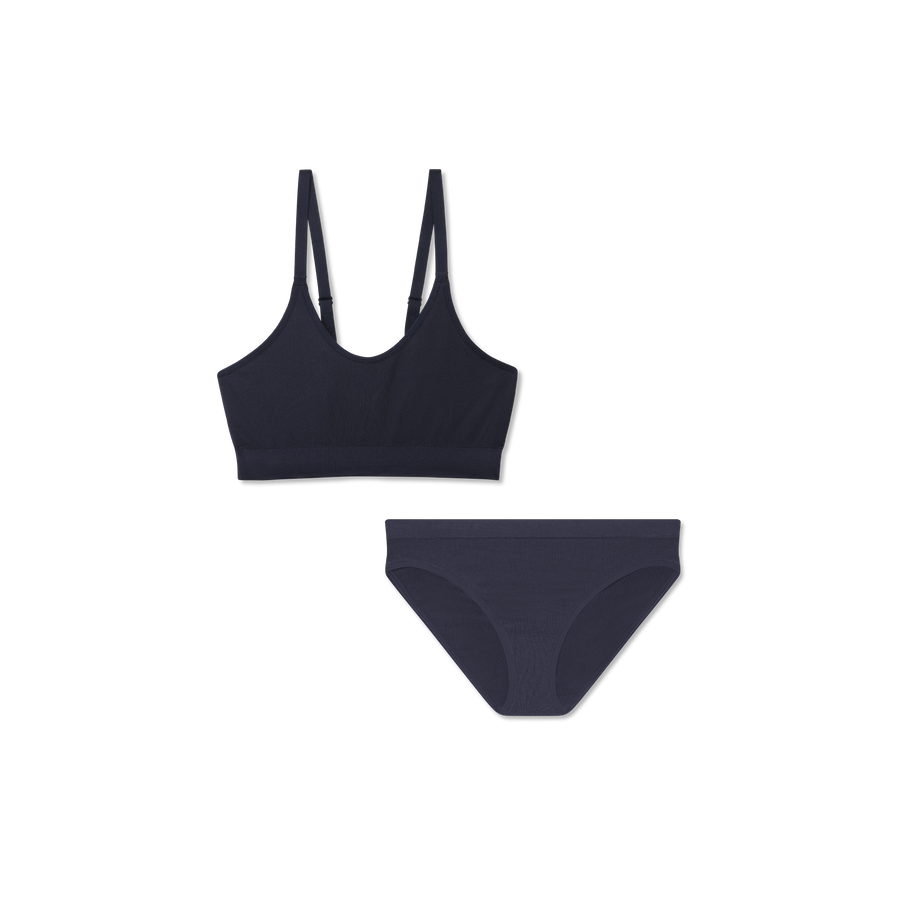 Women's Seamless Scoop Bralette + Bikini Pack - Lounge Fit