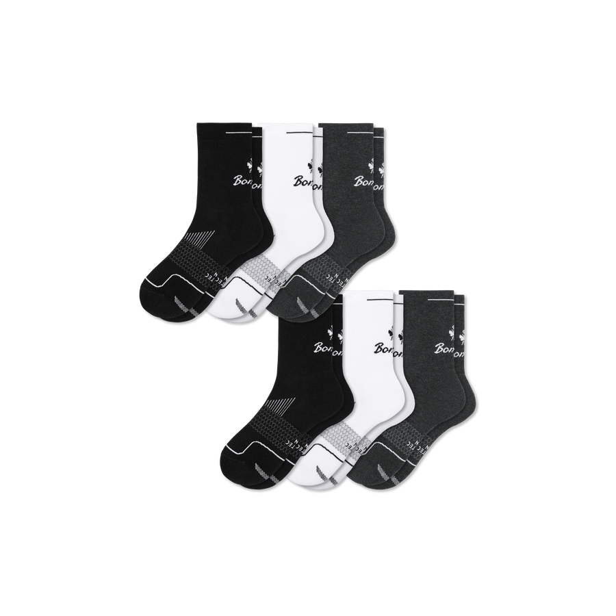 Men's Run Half Calf Sock 6-Pack - Soft Recovery Rotation