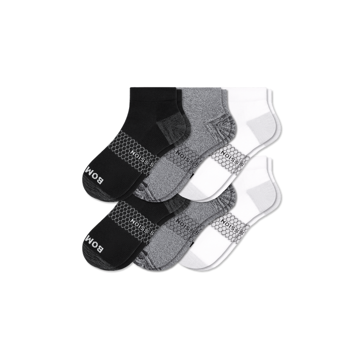 Men's Ankle Compression Socks 6-Pack - Mixed