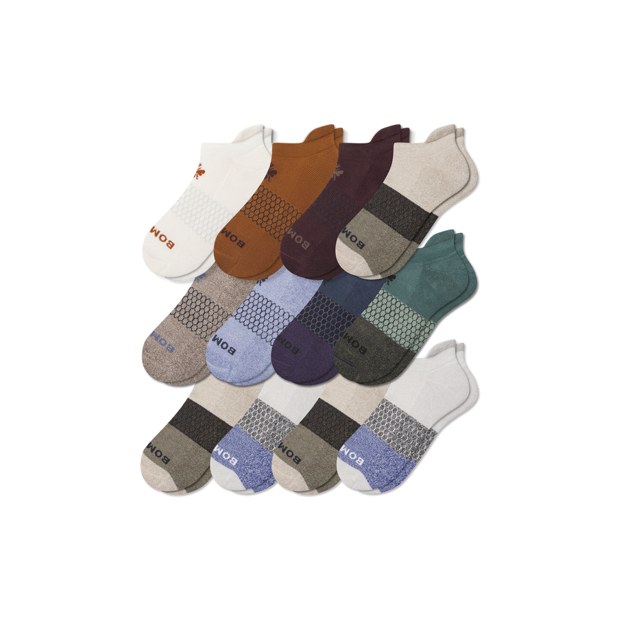 Men's Ankle Sock 12-Pack - Weekend Court Wear