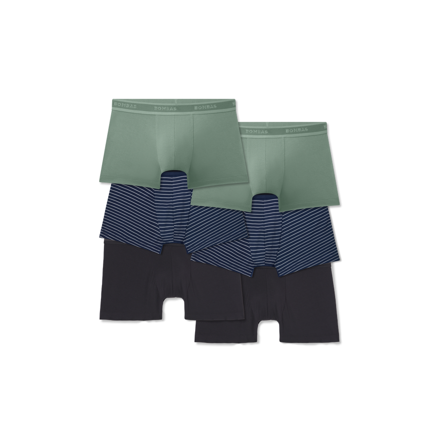 Men's Soft Flex Trunk 6-Pack - Modal Fit Base