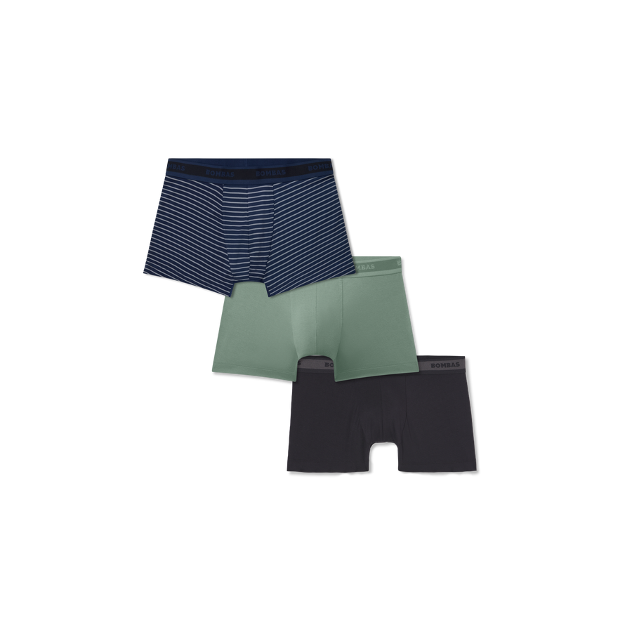 Men's Soft Flex Trunk 3-Pack - Calm Base Ease