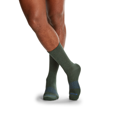 Men's Best Seller Calf Sock 4-Pack - olive-clay-mix - 2