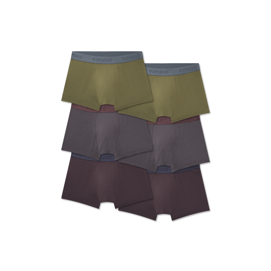 Men's Cotton Modal Blend Trunk 6-Pack - Calm Stretch Wear