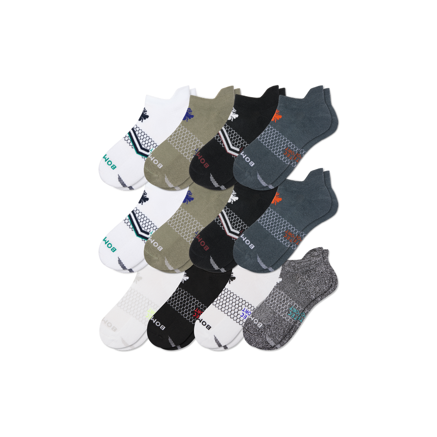 Men's All Sport Ankle Sock 12-Pack - Light Studio Step