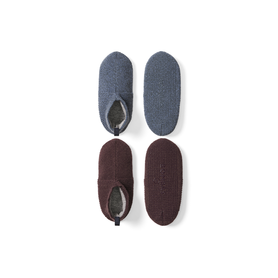 Men's Gripper Slipper 2-Pack - Cozy Everyday Wear