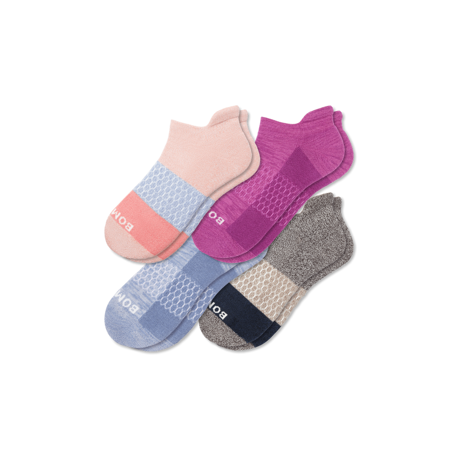 Women's Ankle Sock 4-Pack - Light Crew Step