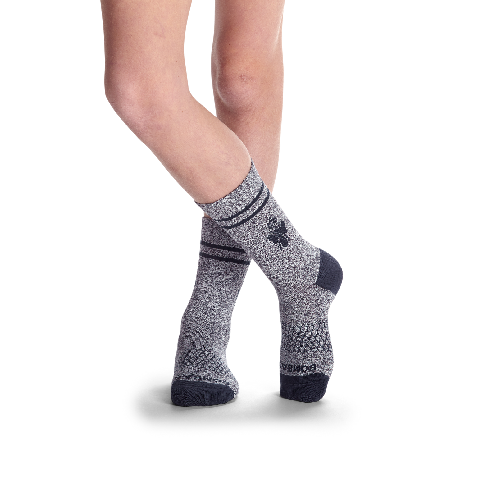 Youth Originals Calf Sock 4-Pack - pink-logwood-mix - 17