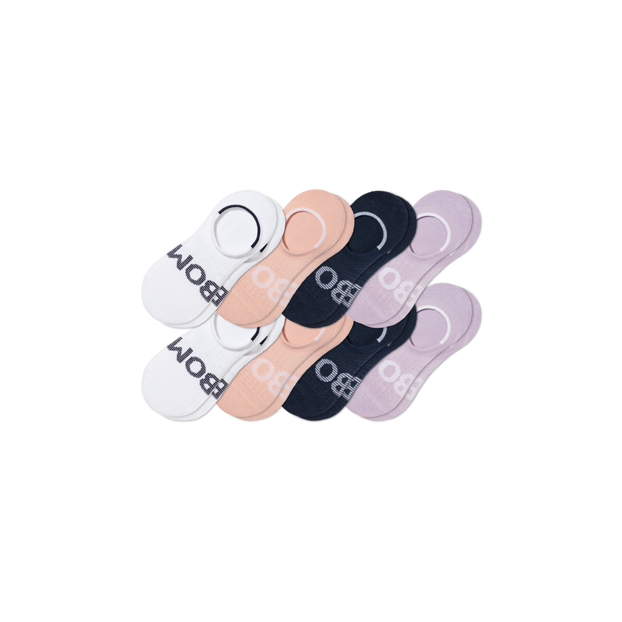 Women's All Sport Cushioned No Show Sock 8-Pack - Studio Shift Step