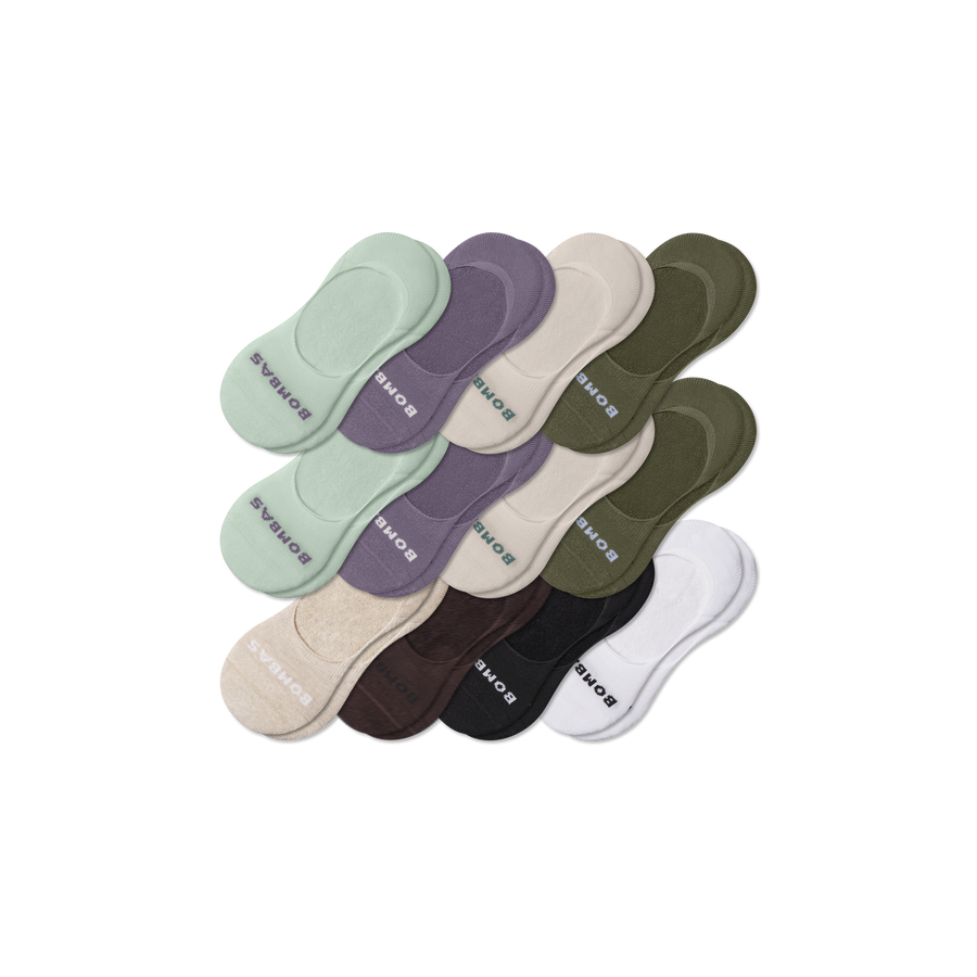 Women's Mid-Cut Cushioned No Show Sock 12-Pack - Steady Office Wear