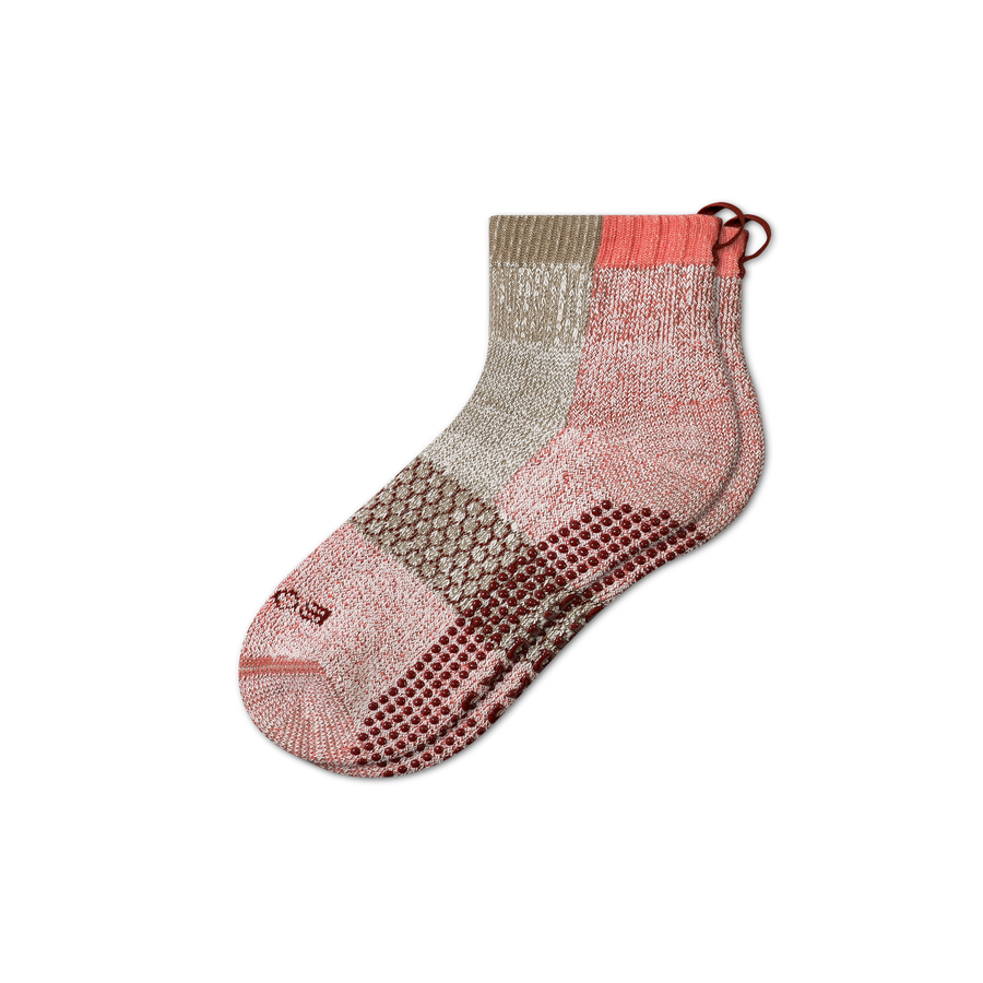 Men's Merino Wool Blend Gripper House Socks - Steady Studio Pair